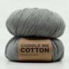 Grey cotton yarn net bag
