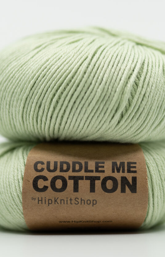 Light green organic cotton