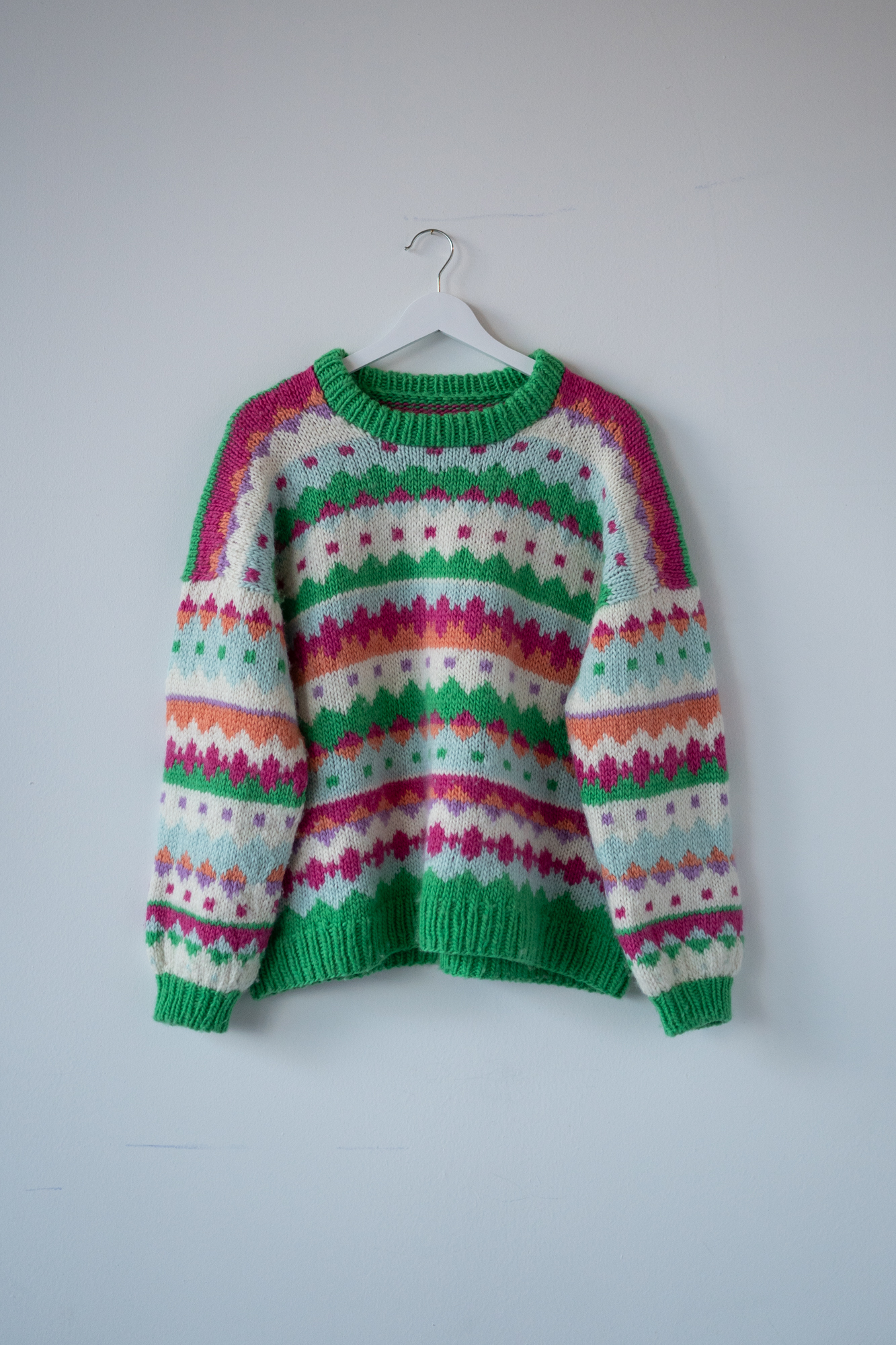 215125-Northern Lights Sweater-2 Colors Kit-6 - HipKnitShop