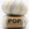 Hand-dyed merino yarn, natural with pastel colors. Hand-dyed yarn online store