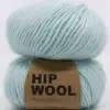 garn pastell tykke pinner mintfarget garn garn nettbutikk strikk garn Hip Wool 100 % ullgarn strikk på tykke pinner