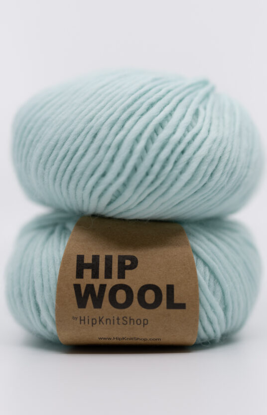 yarn, pastel, thick needles, mint-colored yarn, yarn online store, knitting yarn, Hip Wool 100 %, wool yarn, knitting with thick needles
