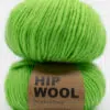 fargerik strikk garn neon grønn hip wool nettside strikk og garn oppskrifter