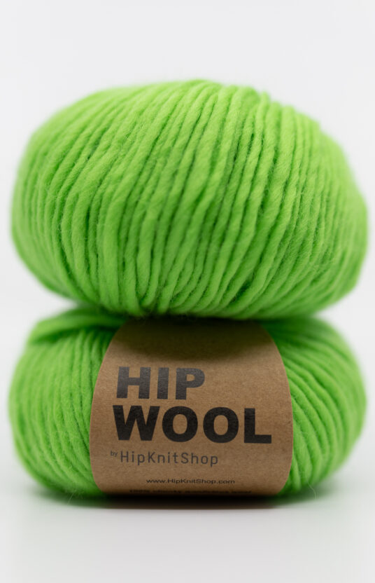 colorful knitting yarn, neon green, hip wool, website, knitting and yarn patterns