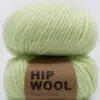 lys grønn garn ullgarn fargerikt garn hip wool nettbutikk strikk og garn