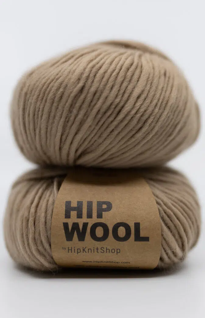 lys brun garn Hip wool strikk nettside garn og strikk beige farge inspirasjon