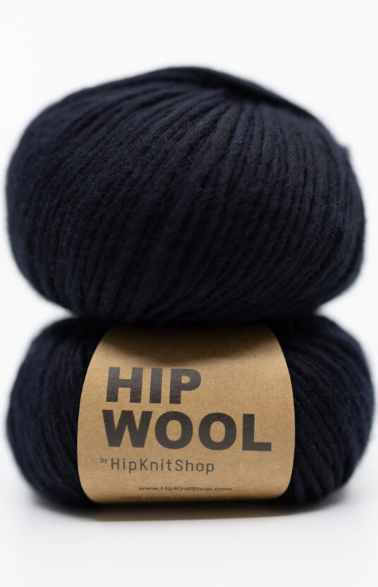 Thick yarn. Black wool yarn for knitting with thick needles. Pure wool, non-itchy wool, dark color, hip wool