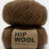 garn bruntoner nettbutikk strikk garn brun Hip Wool 100 % ullgarn strikk på tykke pinner