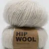 lys beige melert farget garn tykt garn nettbutikk Hip Wool mulesingfri dyrevennlig garn