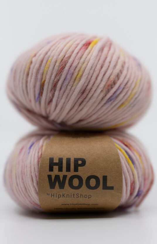 Hand-dyed yarn light pink thick fray-free wool Hip wool unicorn yarn website yarn and knitting