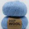 Garn til genser hip wool ullgarn rws klar blå farge garn