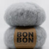 light gray brushed alpaca yarn