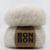 brushed alpaca white bonbon