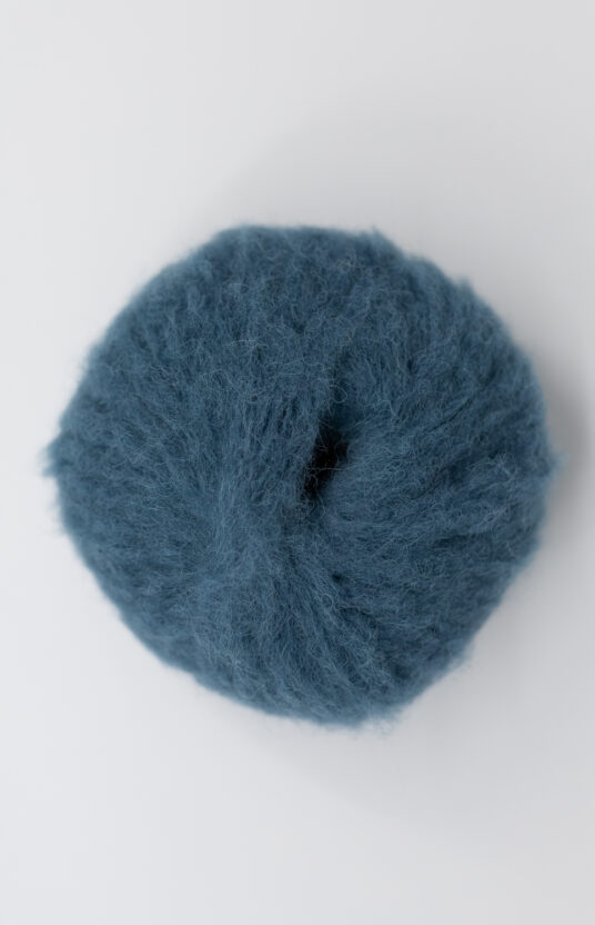 brushed alpaca yarn blue color soft yarn neutral colors medium blue