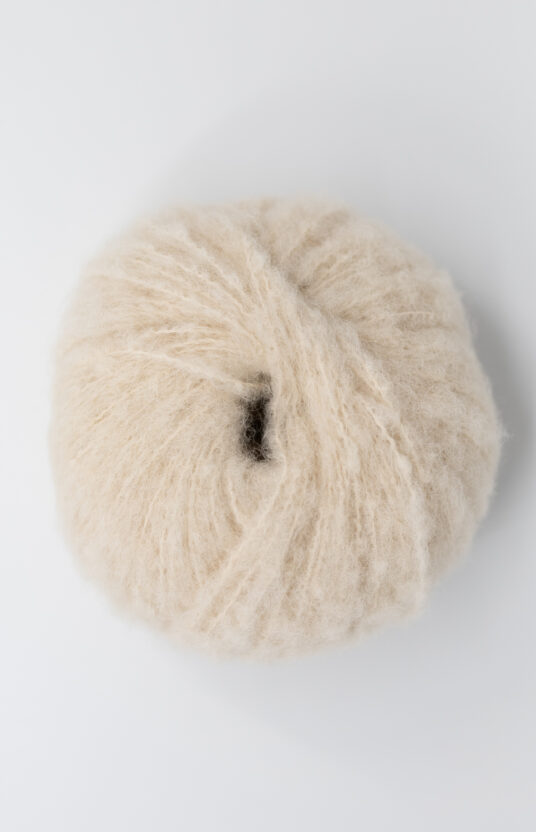 brushed alpaca bonbon beige