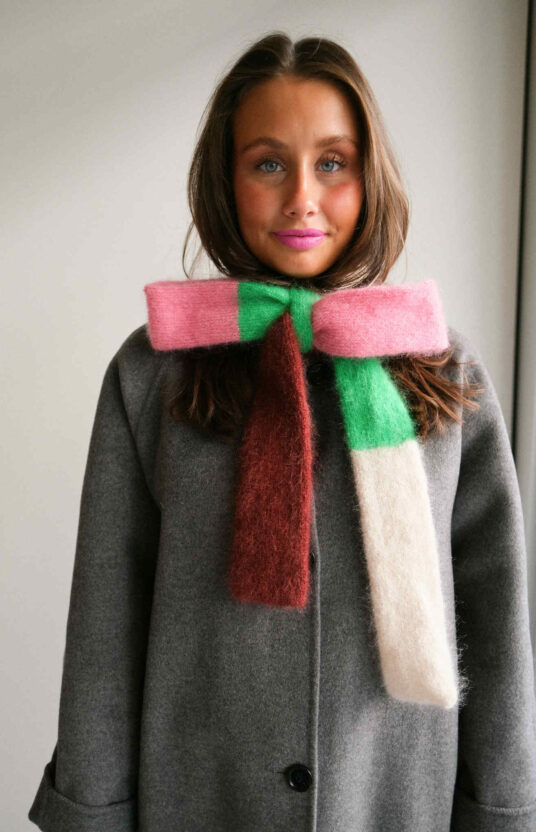 thin scarf with stripes knitting pattern and yarn mohair scarf easy knit