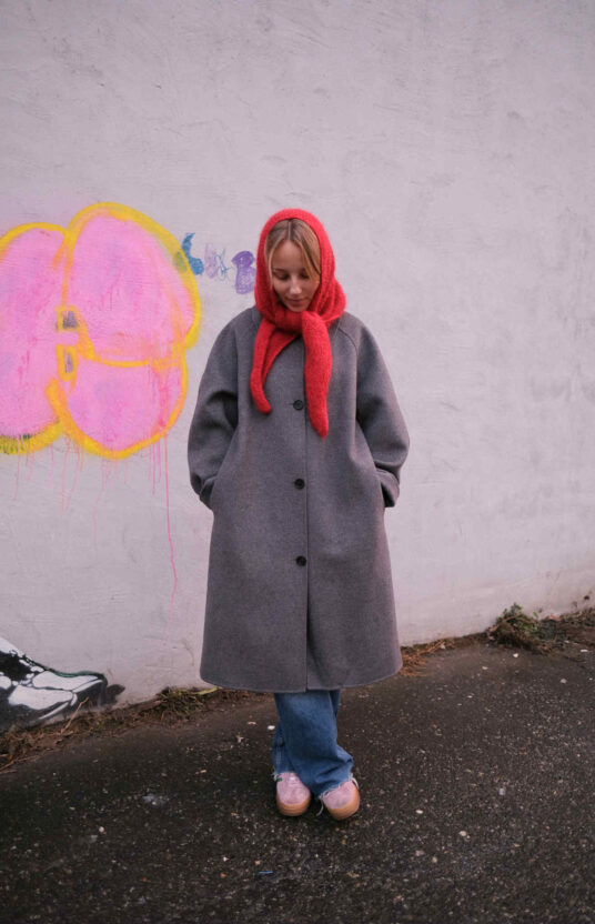 Knitting pattern shawl knitted hood pattern juicy scarf hoodie woman fluff mohair